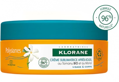 KLORANE CREMA SUBLIMATRICE DOPOSOLE VISO E CORPO TAMANU E MONOI 200 ML - farmascienza.it