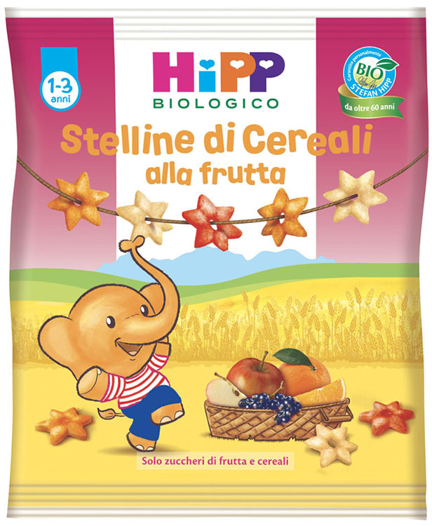 HIPP BIO STELLINE DI CEREALI ALLA FRUTTA 30 G - farmascienza.it