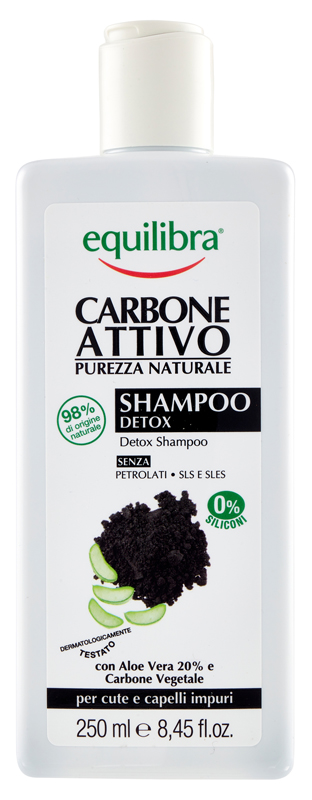 CARBONE ATTIVO PUREZZA NATURALE SHAMPOO DETOX 250 ML - farmascienza.it