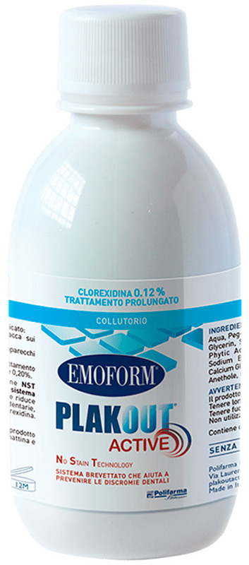 EMOFORM PLAKOUT ACTIVE 0,12 + DENTIFRICIO VENDITA - farmascienza.it
