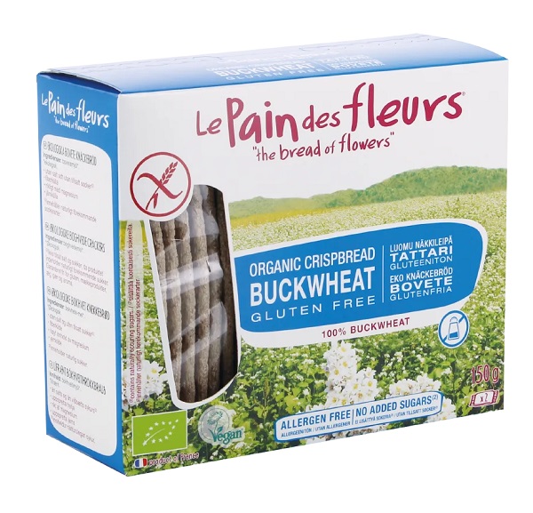 LE PAIN DES FLEURS TARTINE TOSTATE AL GRANO SARACENO SENZA SALE E SENZA ZUCCHERI AGGIUNTI BIOLOGICHE 150 G - farmascienza.it