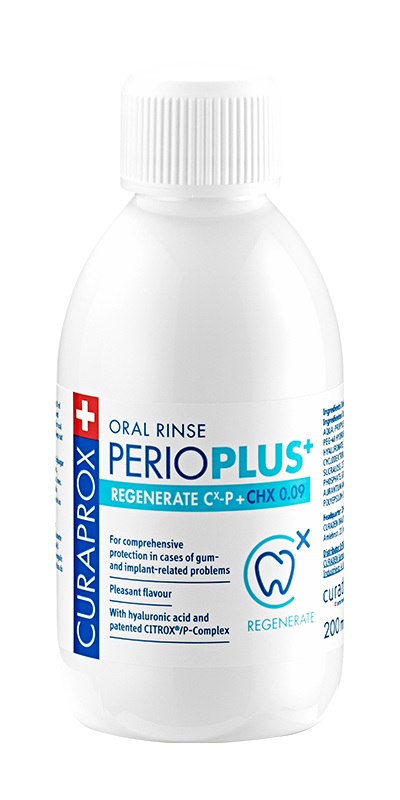 CURAPROX PERIOPLUS+ REGENERATE CHX 0,09% 200 ML - farmascienza.it