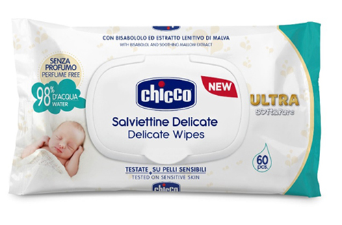 CHICCO COSMETICO SALVIETTE 60 PEZZI NO PROFUNO - farmascienza.it