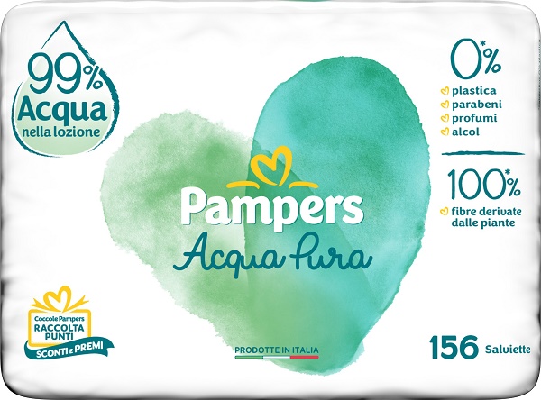 WIPES PAMPERS PROTEZIONE PURA NATURELLO TRIO 156 SALVIETTE - farmascienza.it