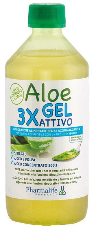 ALOE GEL 3X ATTIVO 500 ML - farmascienza.it
