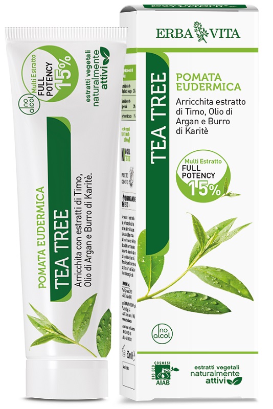 POMATA EUDERMICA TEA TREE 50 ML - farmascienza.it
