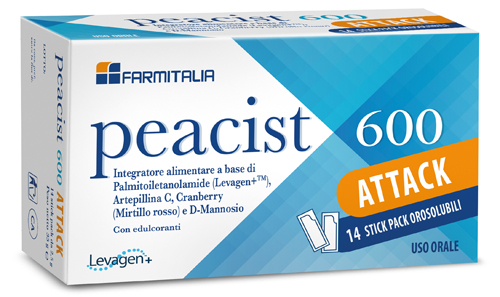 PEACIST 600 ATTACK 14 STICK PACK OROSOLUBILI - farmascienza.it