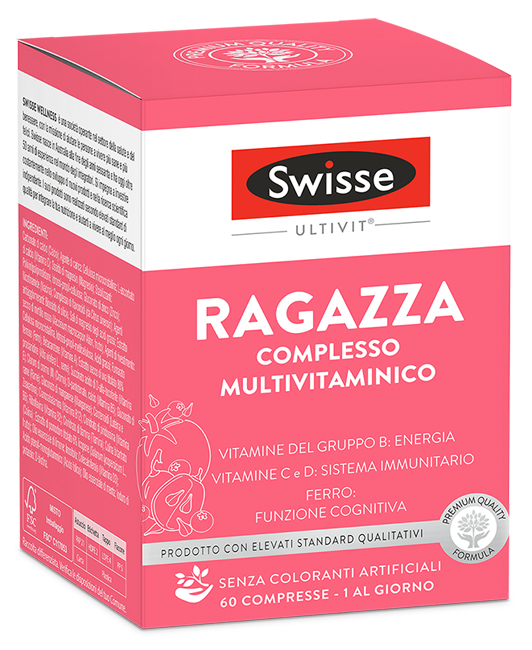 SWISSE MULTIVITAMINICO RAGAZZA 60 COMPRESSE - farmascienza.it