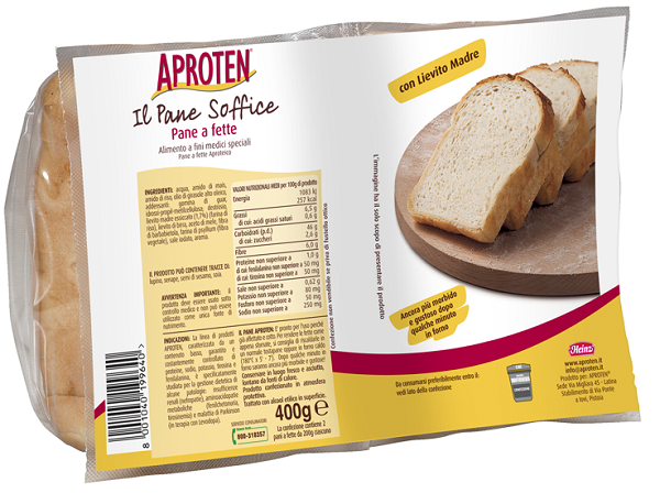 APROTEN PANE BIANCO FETTE 2 PEZZI DA 200 G - farmascienza.it