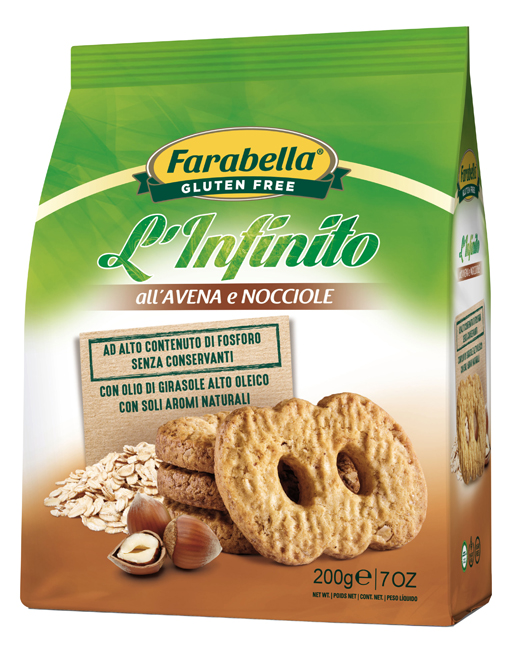 FARABELLA INFINITO AVENA/NOCCIOLE 200 G - farmascienza.it