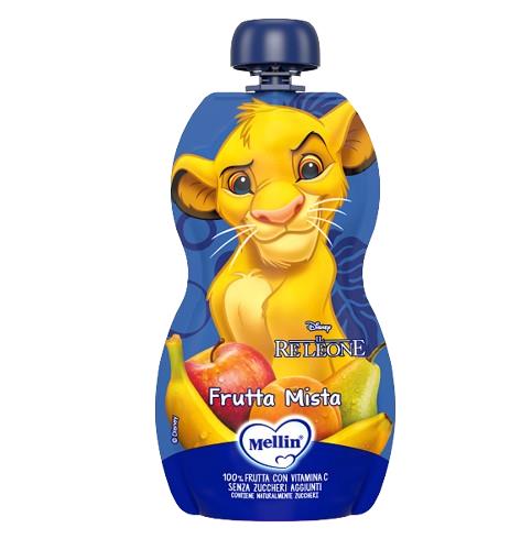 POUCH DISNEY RE LEONE FRUTTA MISTA 110 G - farmascienza.it