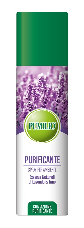 PUMILIO PURIFICANTE SPRAY PER AMBIENTE ESSENZE NATURALI DI LAVANDA E TIMO CON AZIONE IGIENIZZANTE 200 ML - farmascienza.it
