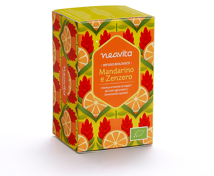 INFUSO IN FILTRO MANDARINO E ZENZERO BIO 1 PEZZO - farmascienza.it
