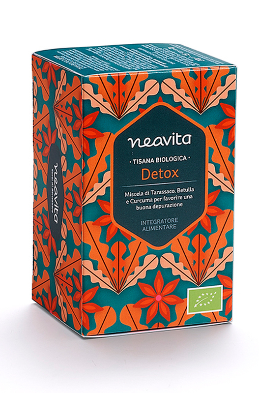TISANA IN FILTRO DETOX BIO 1 PEZZO - farmascienza.it