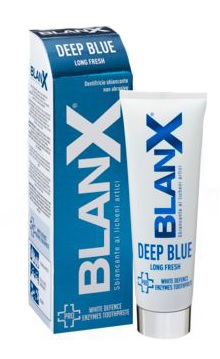 BLANX DEEP BLUE DENTIFRICIO SBIANCANTE NON ABRASIVO 25 ML - farmascienza.it