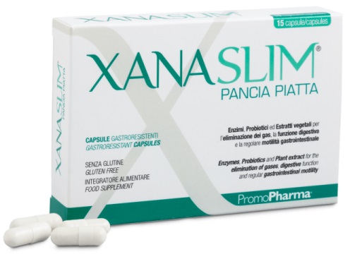 XANASLIM PANCIA PIATTA 15 CAPSULE GASTRORESISTENTI - farmascienza.it