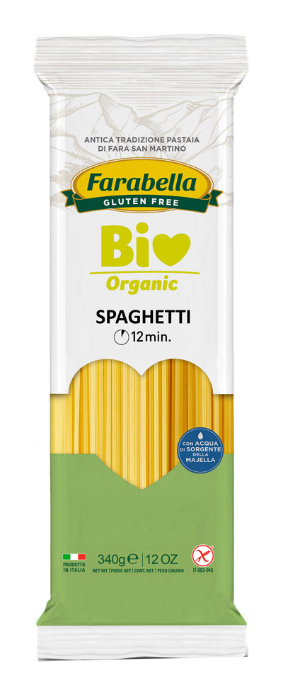 FARABELLA BIO SPAGHETTI MAIS-RISO 340 G - farmascienza.it