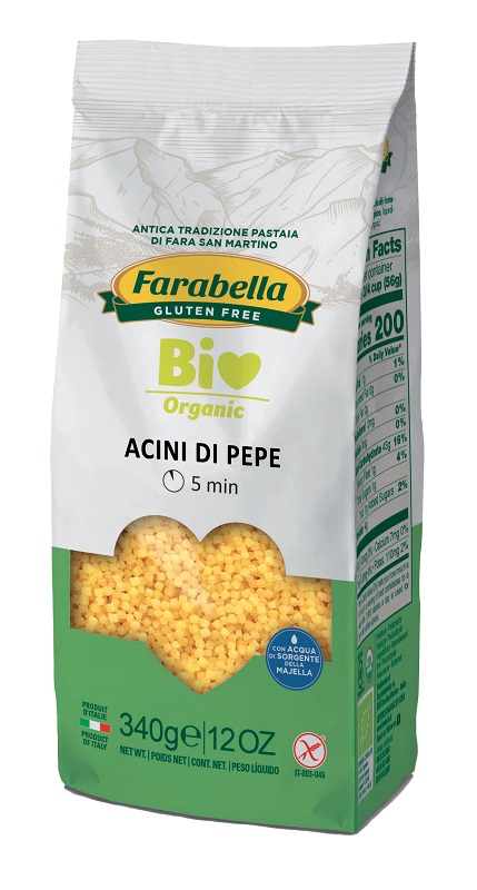 FARABELLA BIO ACINI DI PEPE MAIS-RISO 340 G - farmascienza.it