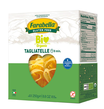 FARABELLA BIO TAGLIATELLE MAIS-RISO 340 G - farmascienza.it