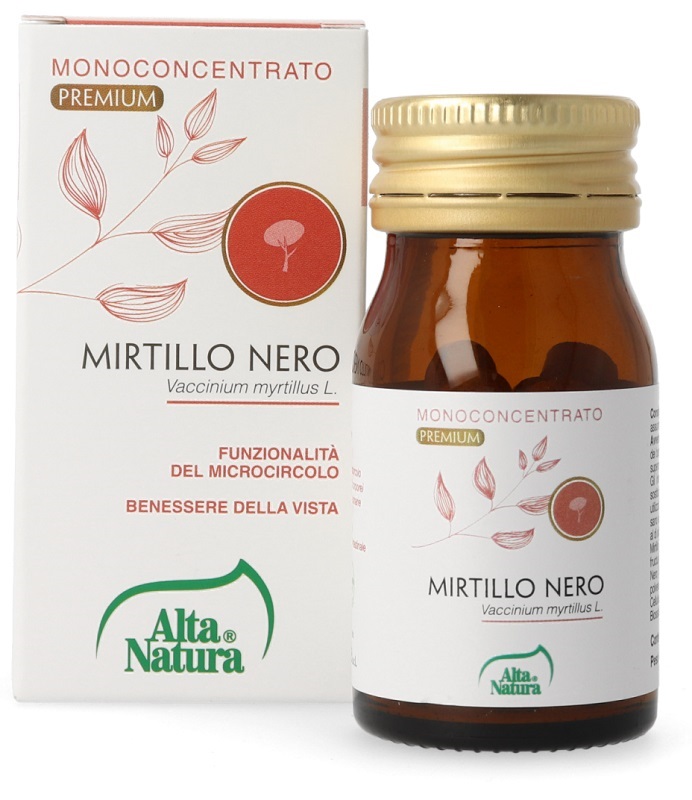 MIRTILLO NERO  60 COMPRESSE 450MG TERRANATA - farmascienza.it