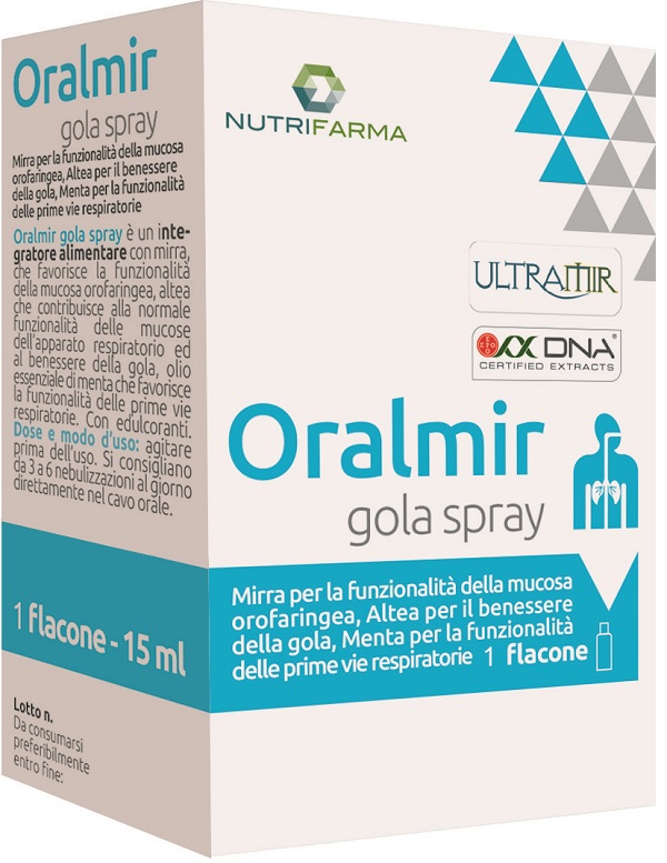 ORALMIR GOLA SPRAY 15 ML - farmascienza.it
