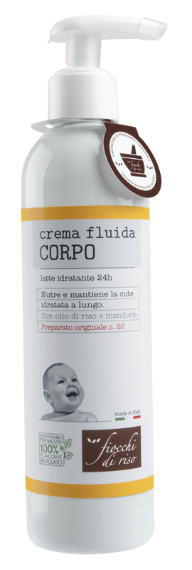 FIOCCHI DI RISO CREMA FLUIDA CORPO IDRATANTE 240 ML - farmascienza.it