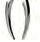 BJT986 ORECCHINI MOON RAY STAINLESS STEEL - farmascienza.it