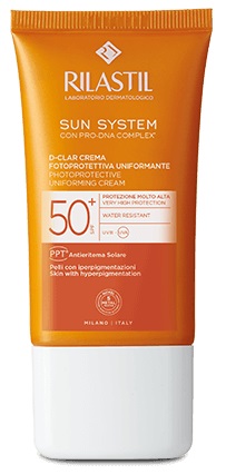 RILASTIL SUN SYSTEM D-CLAR SPF 50+ CREMA LIGHT 40 ML - farmascienza.it