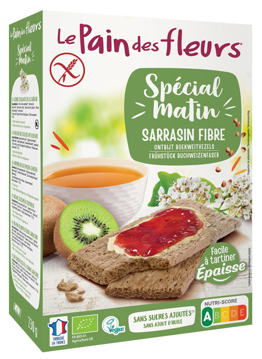 LE PAIN DES FLEURS TARTINE TOSTATE SPECIAL MATIN AL GRANO SARACENO BIOLOGICHE 230 G - farmascienza.it