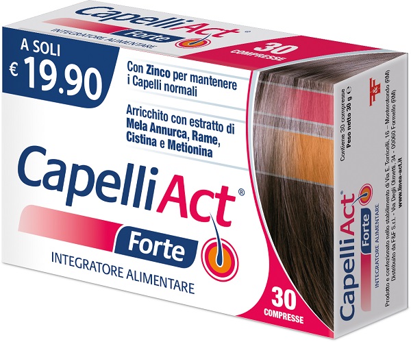 CAPELLI ACT FORTE 30 COMPRESSE - farmascienza.it