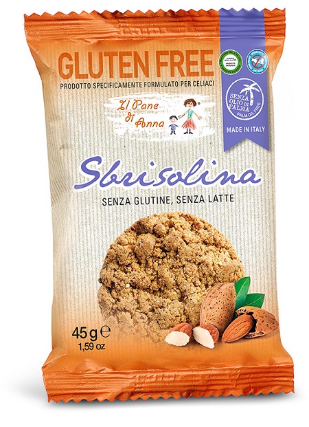 IL PANE DI ANNA SBRISOLINA SENZA GLUTINE E SENZA LATTE 45 G - farmascienza.it
