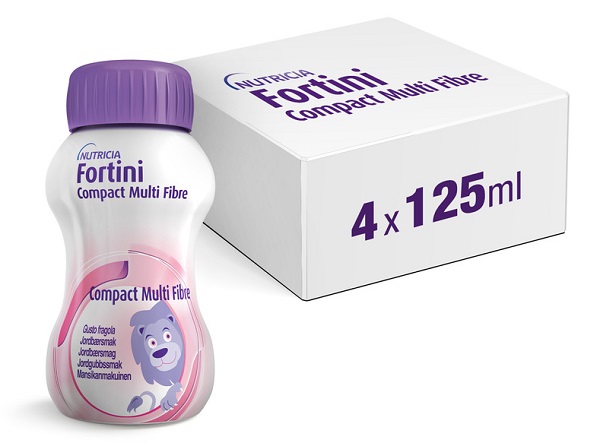 FORTINI COMPACT MULTI FIBRE FRAGOLA 4 PEZZI 125 G - farmascienza.it