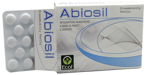 ABIOSIL 25 TAVOLETTE 0,5 G - farmascienza.it