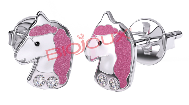 BJT701 ORECCHINI ROSE UNICO STAINLESS STEEL - farmascienza.it