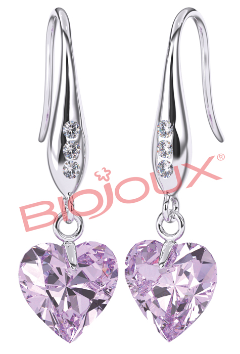 BJT721 ORECCHINI BOREAL HEART STAINLESS STEEL - farmascienza.it