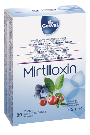 MIRTILLOXIN 30 CAPSULE - farmascienza.it