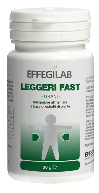 LEGGERI FAST GRANI 30 G - farmascienza.it