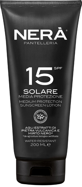 NERA' CREMA SOLARE SPF15 MEDIA PROTEZIONE 200 ML - farmascienza.it