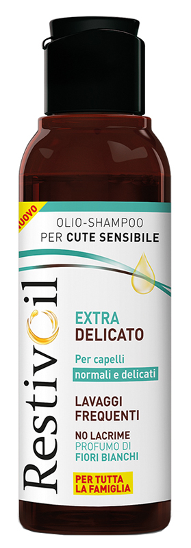 RESTIVOIL EXTRA DELICATO PER CAPELLI NORMALI E DELICATI LAVAGGI FREQUENTI 100 ML - farmascienza.it