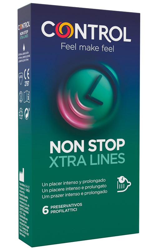 CONTROL NON STOP XTRA LINES 6 PEZZI - farmascienza.it