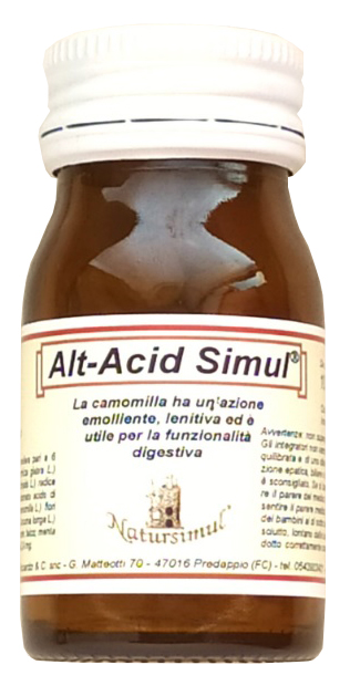 ALT ACID SIMUL 80 TAVOLETTE - farmascienza.it