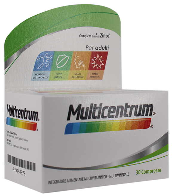 MULTICENTRUM ADULTI 30 COMPRESSE - farmascienza.it