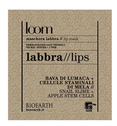 LOOM MASCHERA LABBRA ESTRATTO BAVA DI LUMACA CELLULE STAMINALI MELA 3 ML - farmascienza.it