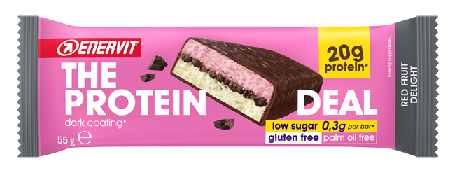 ENERVIT PROT DEAL BAR 55 G RED FRUIT - farmascienza.it