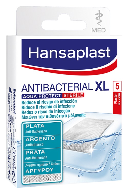 HANSAPLAST AQUA PROTECT EXTRA LARGE SILVER 5 PEZZI - farmascienza.it