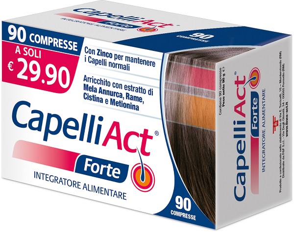 CAPELLI ACT FORTE 90 COMPRESSE - farmascienza.it