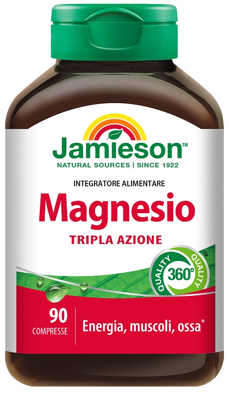 JAMIESON MAGNESIO TRIPLA AZIONE 90 COMPRESSE - farmascienza.it