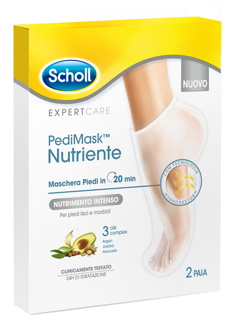 SCHOLL EXPERTCARE PEDIMASK NUTRIENTE 3 OILS COMPLEX - farmascienza.it