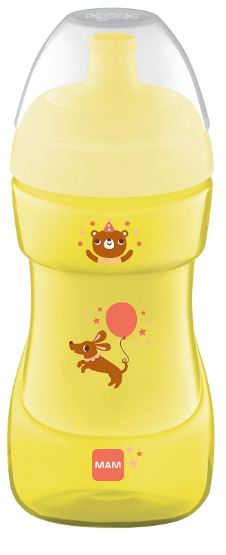 MAM TAZZA SPORTS 330 ML 12+ BECCUCCIO RIGIDO NEUTRO - farmascienza.it