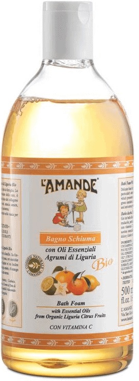 L'AMANDE MARSEILLE BAGNO SCHIUMA AGRUMI DI LIGURIA 500 ML - farmascienza.it